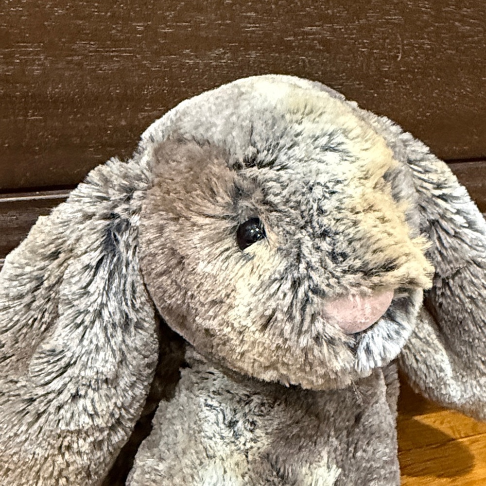 Jellycat Bashful Woodland Bunny plush stuffed animal 12 inches - Picture 8 of 9